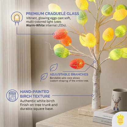 LED Easter Egg Tree